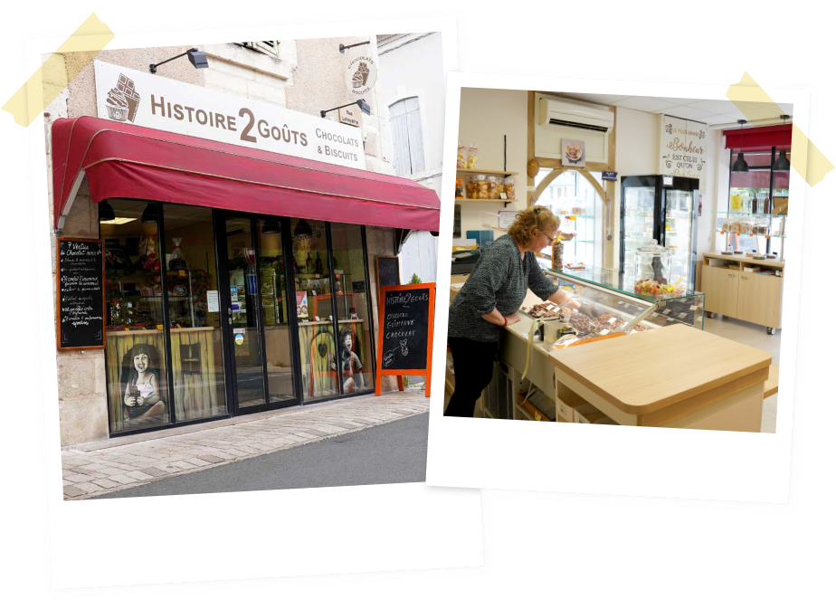 Boutique Histoire 2 goûts au cœur de Saint‑Astier